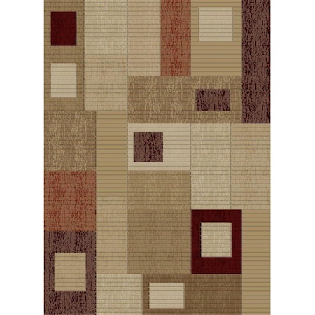 Perfectpillows Soho Rectangles Tonel - 7 ft. 10 in. x 10 ft. 10 in. PE2848107